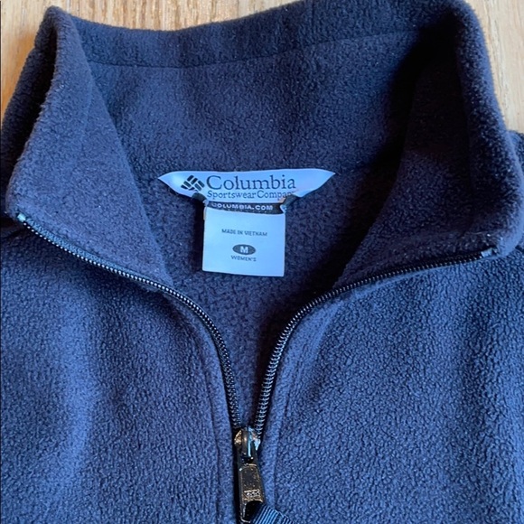 Columbia fleece - black zip fleece ❄️ - Picture 2 of 7